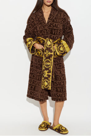 Versace Home Cotton terry "frotte" slippers