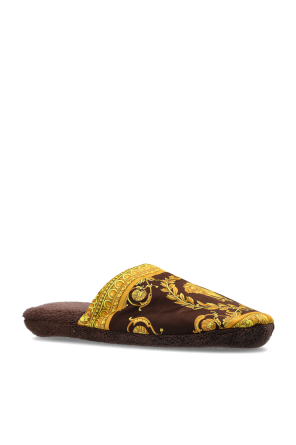 Versace Home Cotton terry "frotte" slippers