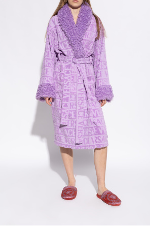 Versace Home Zapatillas de algodón