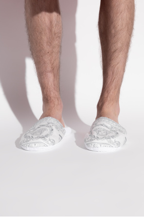 Versace Home Zapatillas de algodón