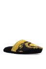 Versace Home BLACK Baroque print slides