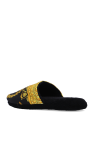 Versace Home BLACK Baroque print slides