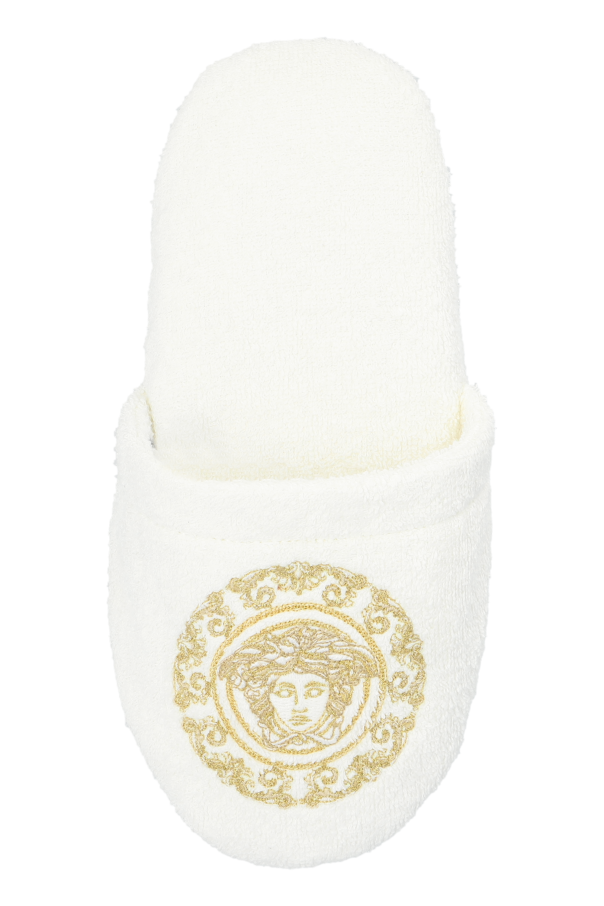 Versace Home Slippers with logo