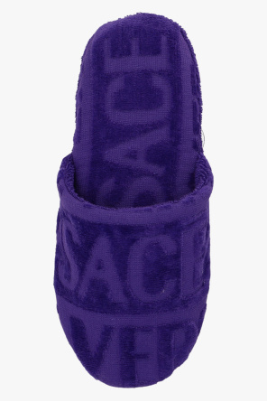Versace Home Slides with logo
