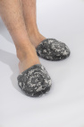 Versace Home GREY Cotton slippers