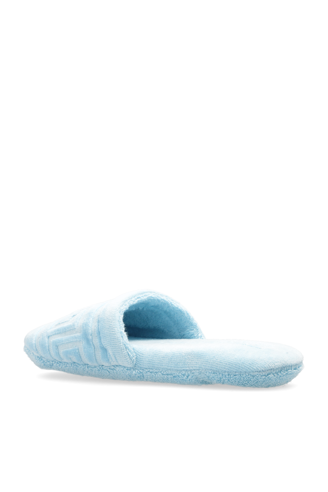 Versace Home Cotton slippers with logo | Shoes | Vitkac