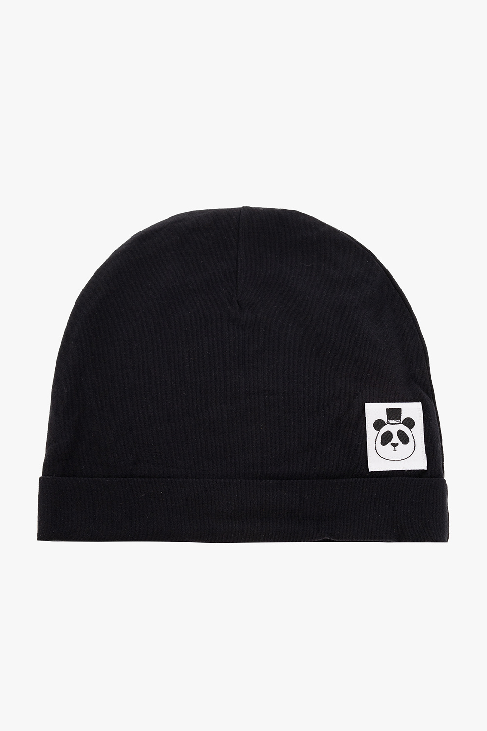 Mini Rodini Logo-patched beanie