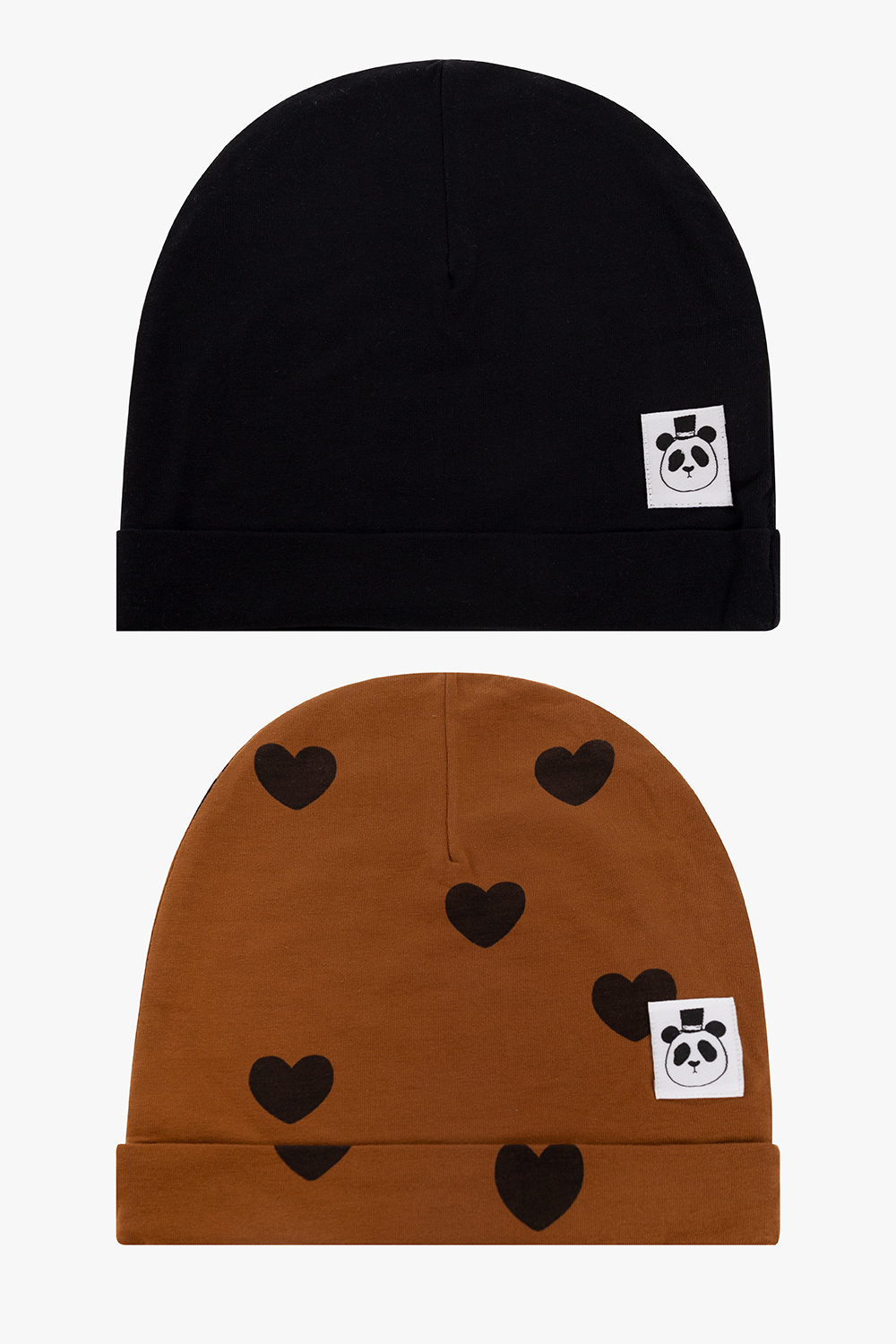 Mini Rodini Beanie two-pack