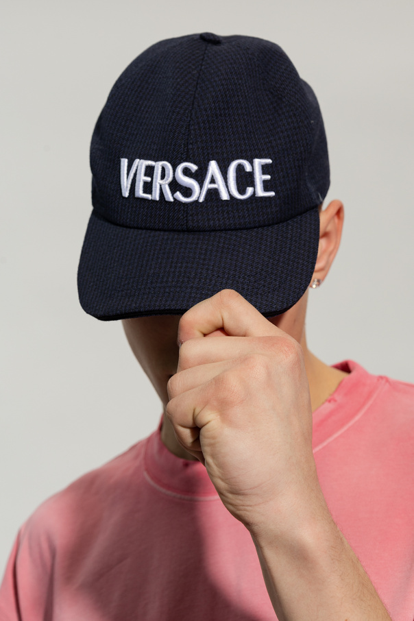 Versace Get Game-Ready with Gucci's Logo Lace Cap