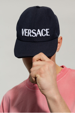 Wool baseball cap od Versace