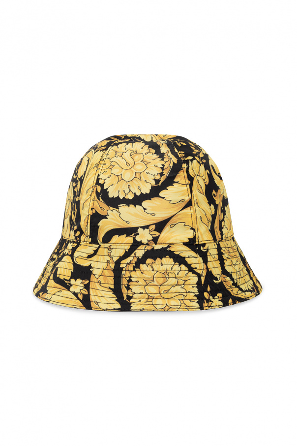Versace Bucket Run hat with Barocco print