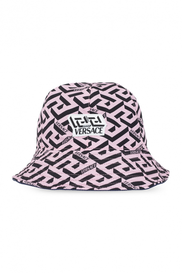 Versace Bucket hat with La Greca motif