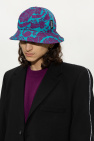 Versace BLUE Bucket hat with ‘Barocco Silhouette’ pattern