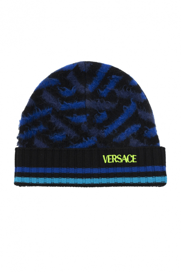 Versace DOLCE & GABBANA STRIPED FLAT CAP