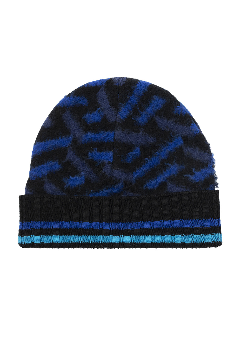 Versace knitted hat with logo