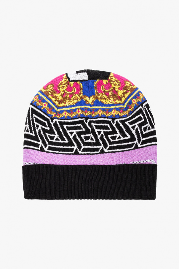 Versace Patterned beanie