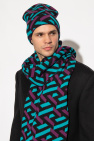 Versace MULTICOLOUR Beanie with ‘La Greca’ motif