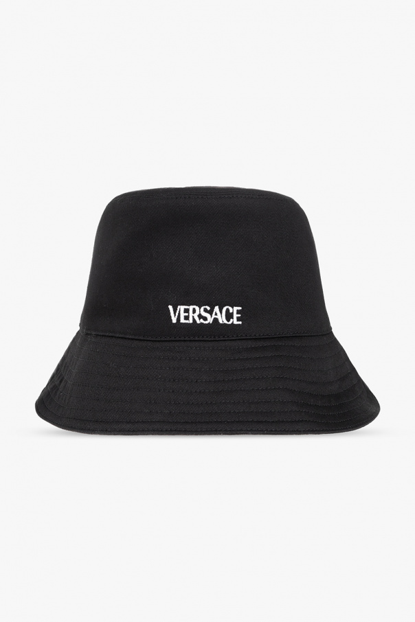 Versace Bucket hat with logo