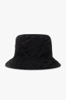 Versace BLACK Bucket hat with logo