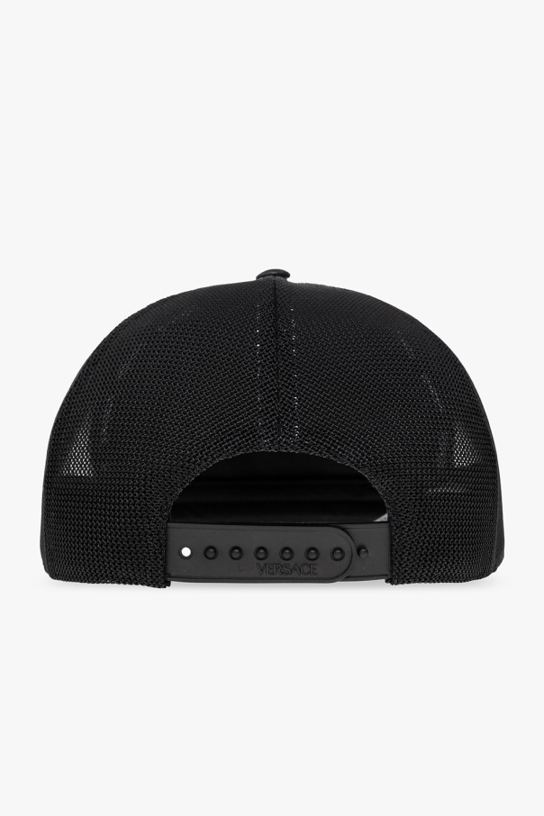 Versace Șapcă BUFF 5 Panel Cap Gline Black