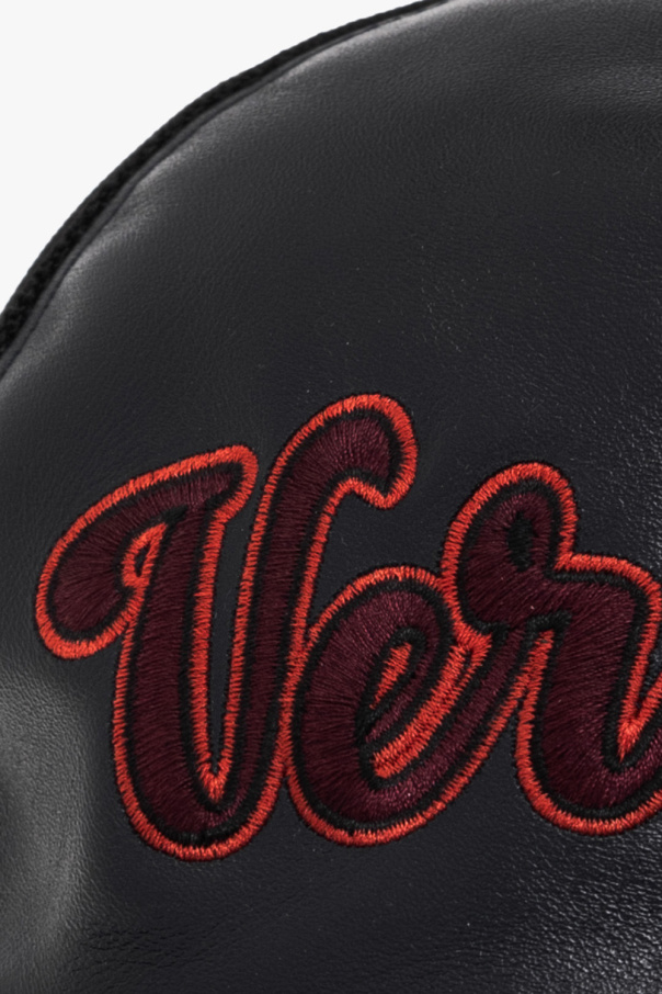 Versace Baseball cap in velvet fabric
