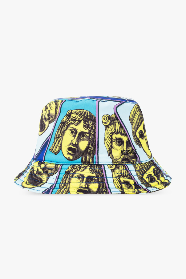 Versace Bucket CLASSIC hat with ‘Le Maschere’ pattern