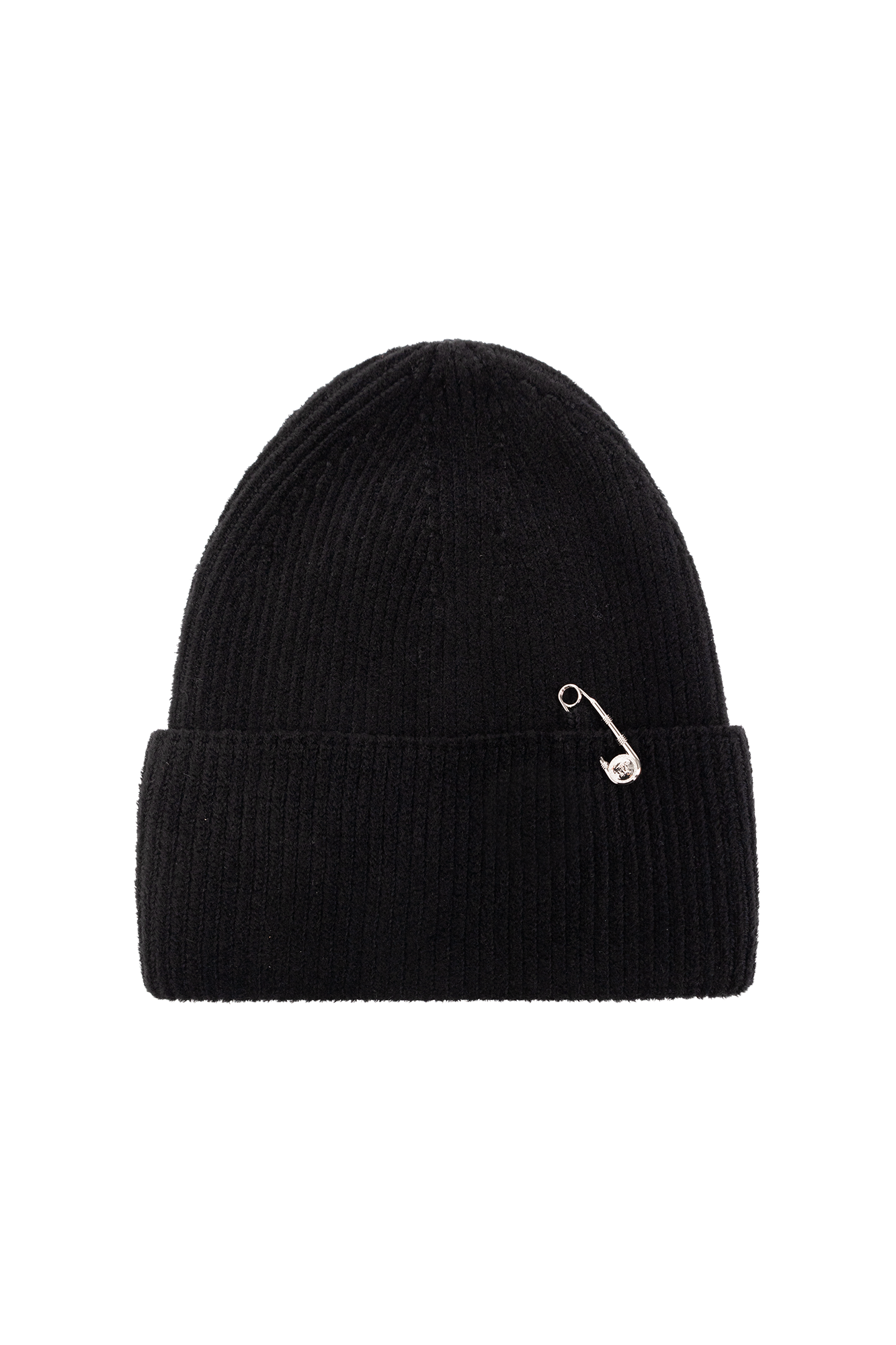 Versace Beanie with safety pin