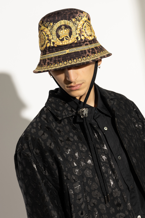 Versace patterned hat