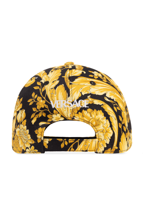 Versace Mark Animal Print Bucket Hat