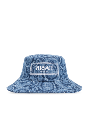 Jeansowy kapelusz od Versace