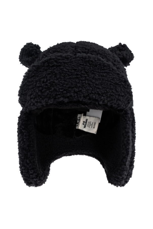 Fleece hat with ears od UGG Kids