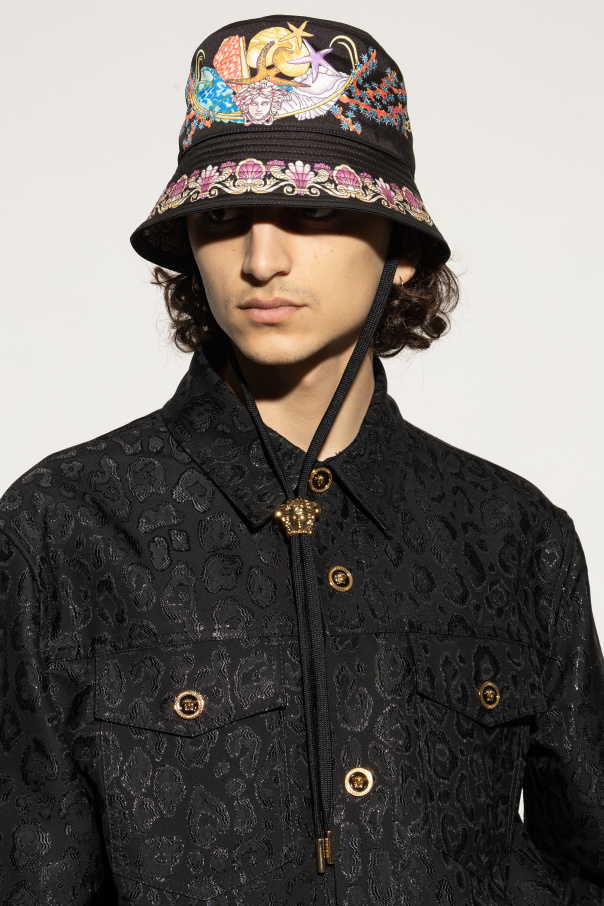 Versace Hut mit Aufdruck