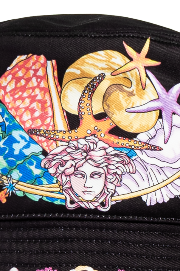 Versace Hut mit Aufdruck