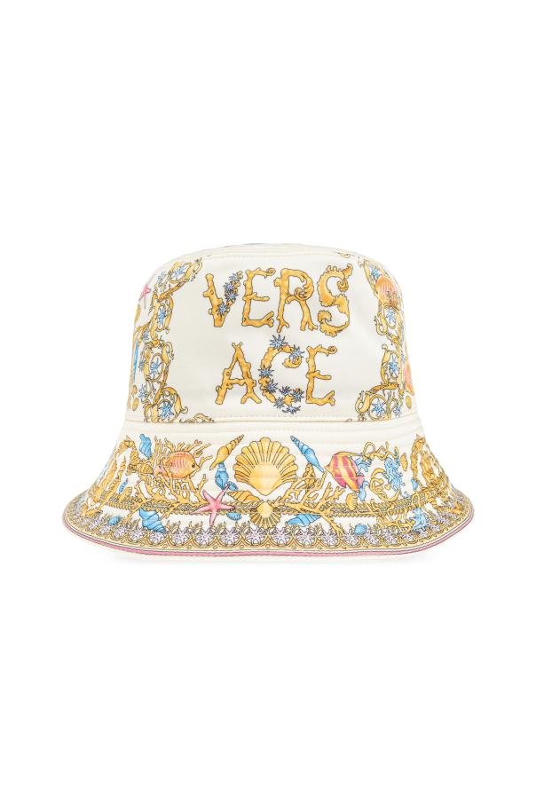 Hat with print od Versace
