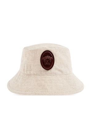 Hat with logo patch