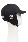 Mini Rodini BLACK Earflap Hat