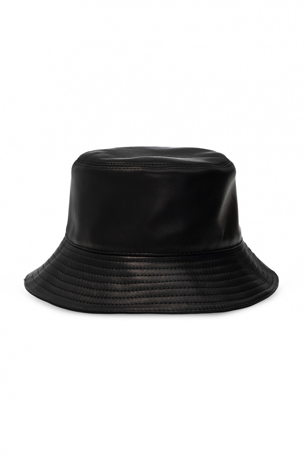 Loewe Leather caps hat