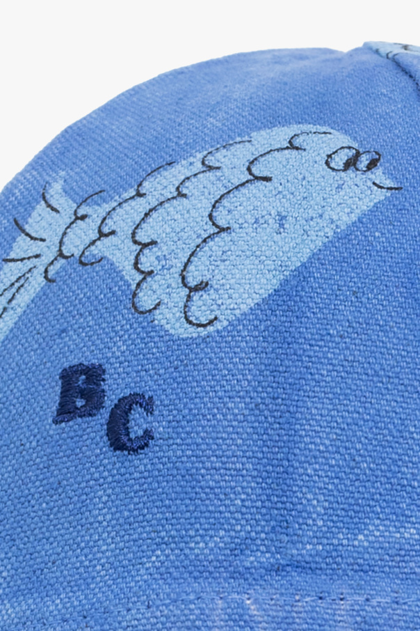 Bobo Choses Reversible bucket hat embroidered with KENZO Tribute print
