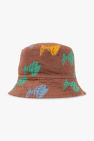 Bobo Choses BROWN Bucket hat with fish pattern
