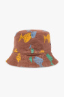 Bobo Choses BROWN Bucket hat with fish pattern