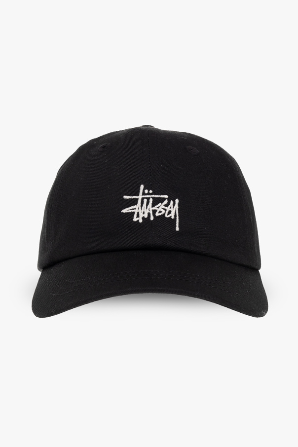 Stussy natural cap with logo