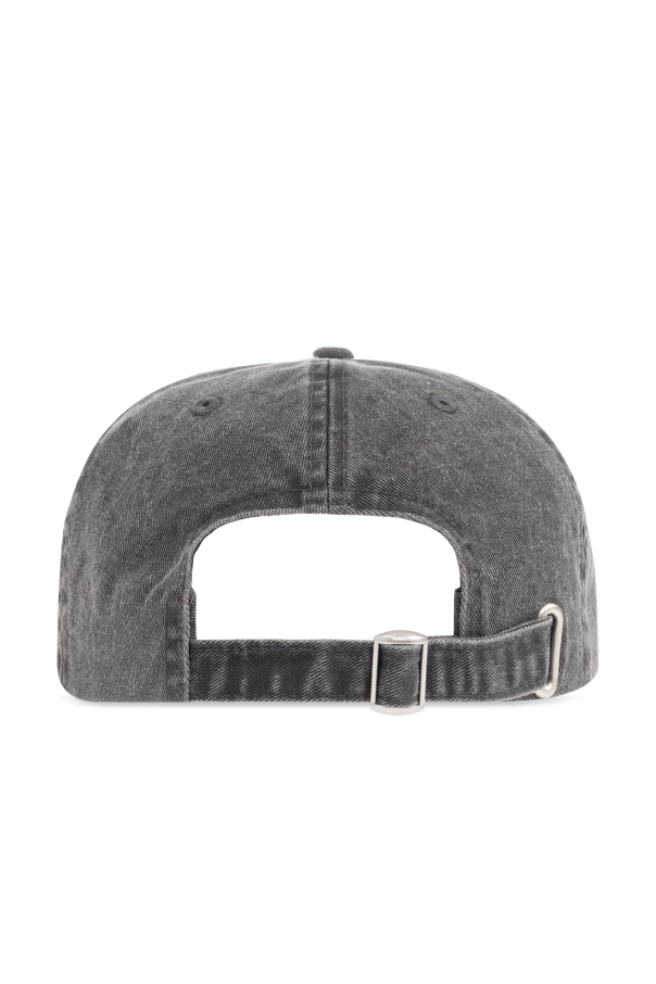 Stussy Denim baseball cap with logo