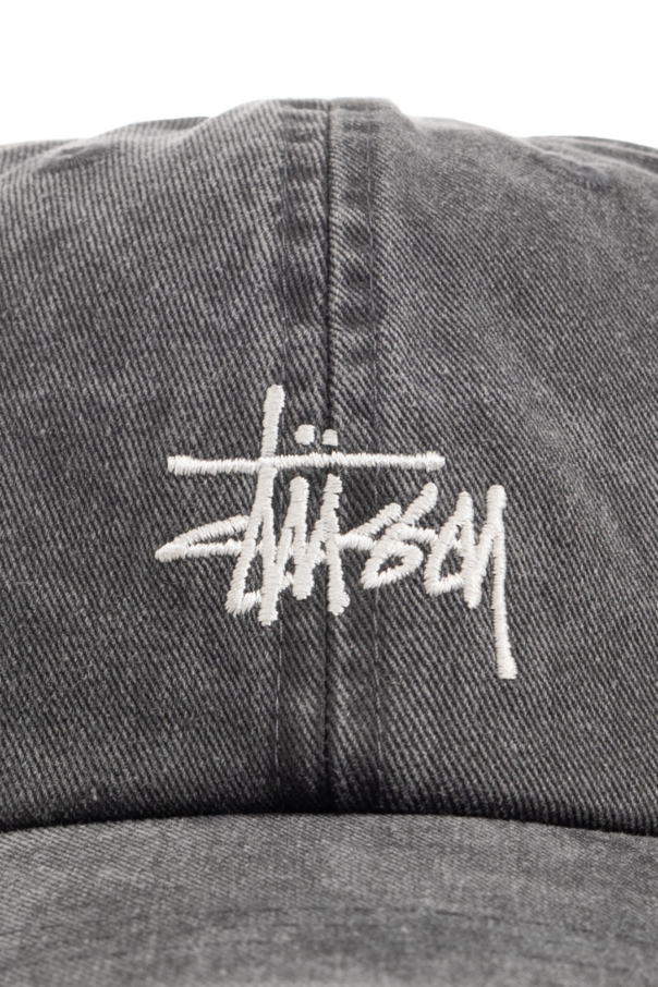 Stussy Jeansowa czapka z logo