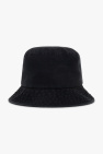 Stussy BLACK Cotton bucket hat