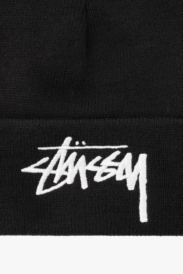 Stussy COLLUSION embroidered bucket hat in orange