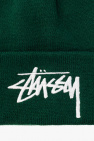 Stussy GREEN Beanie with logo