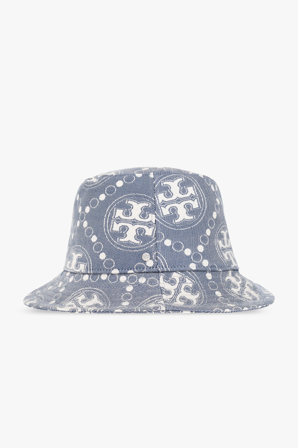 Tory Burch The North Face Mudder Trucker cap in blue white