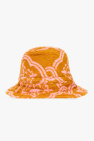 Glamorous bucket hat in camel teddy