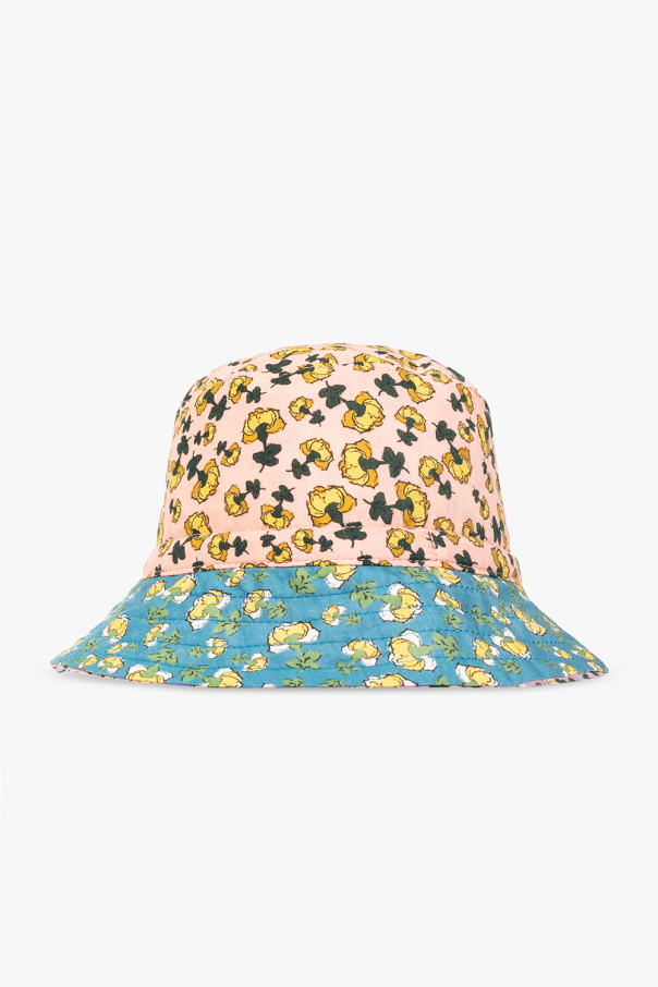 Zimmermann Kids Bucket hat with floral motif