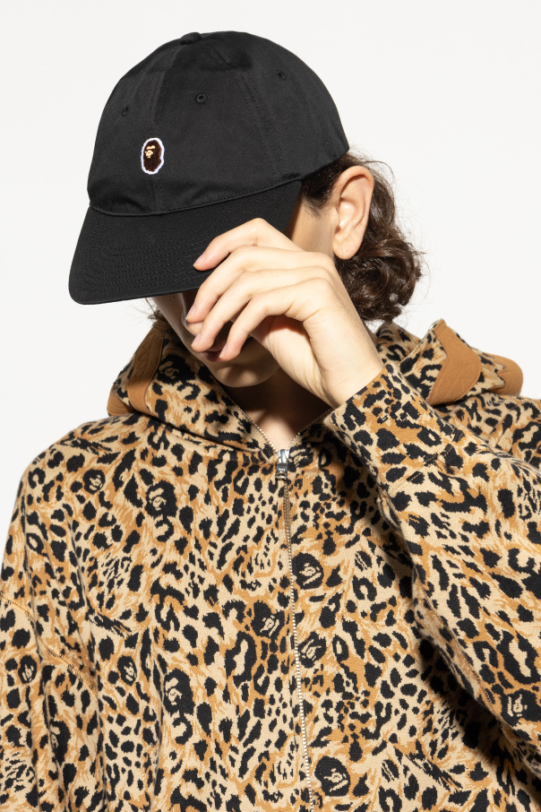 A BATHING APE® Cap with visor and clip